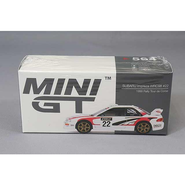 TSM ミニGT 1/64 スバル インプレッサ S5 WRC'98 1999 ラリーツールド