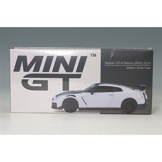 TSM ミニGT 1/64 日産 GT-R ニスモ 2024 ブリリアントホワイトパール