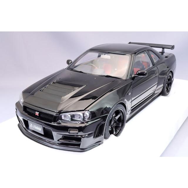 オートアート コンポジット 1/18 ニスモ R34 GT-R Z-tune ブラック