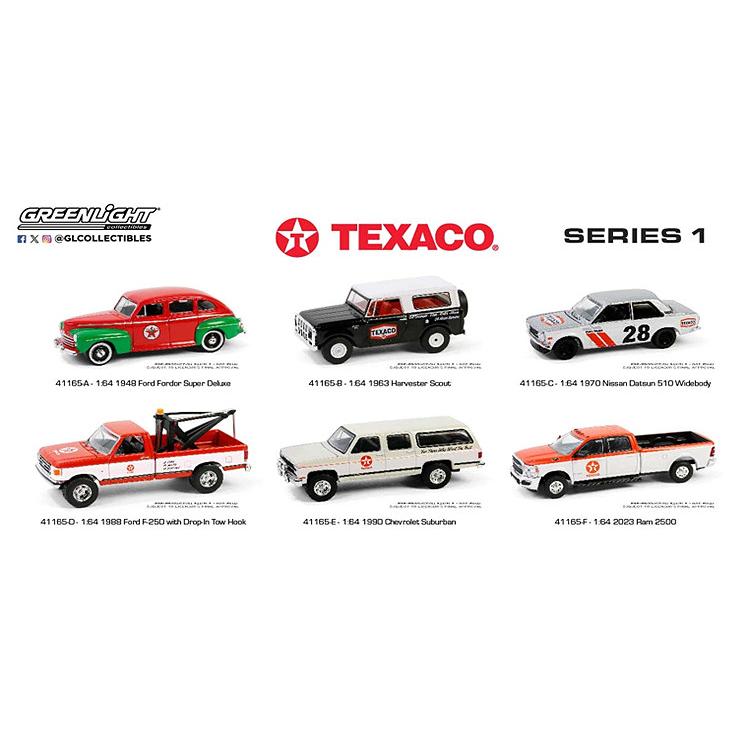 グリーンライト 1/64 Texaco スペシャルエディション シリーズ1 1BOX 6