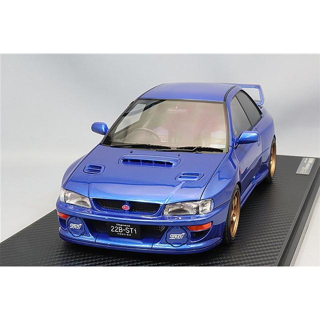 イグニッションモデル 1/18 スバル インプレッサ 22B-STi Ver. (GC8改
