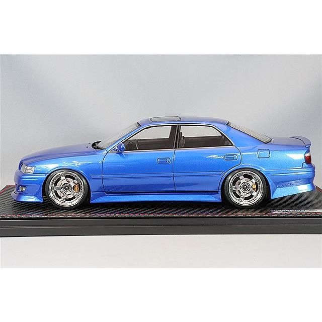 イグニッションモデル 1/18 VERTEX JZX100 チェイサー ブルー