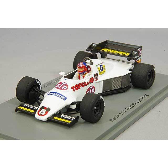 ミニカー/完成品 スパーク 1/43 スピリット 101 1984 F1 ブラジルGP