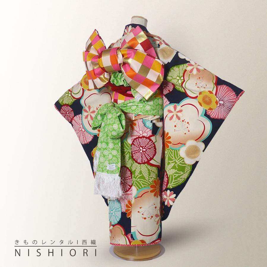 NISHIORI CIAOPANIC 古典 レンタル商品 7歳の七五三 女の子 四つ身