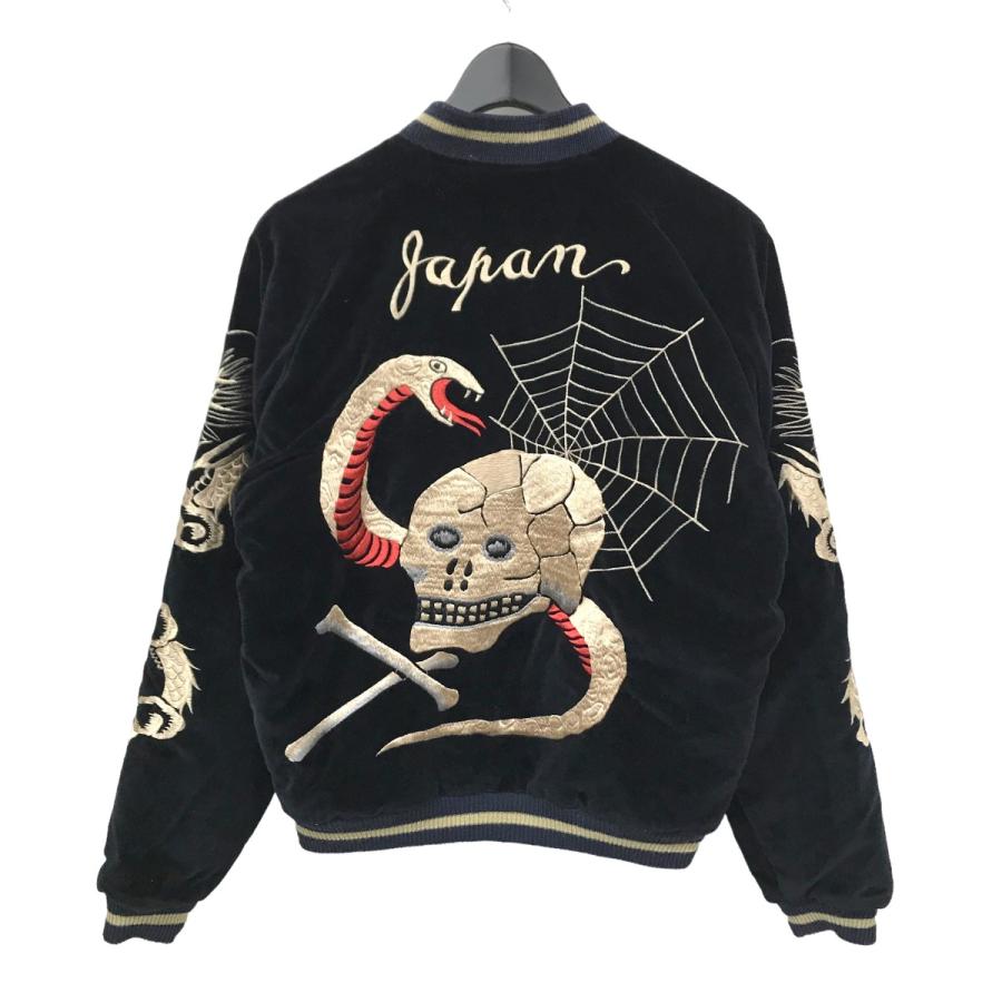 TAILOR TOYO テーラー東洋 別珍 リバーシブル スカジャン 髑髏×赤虎