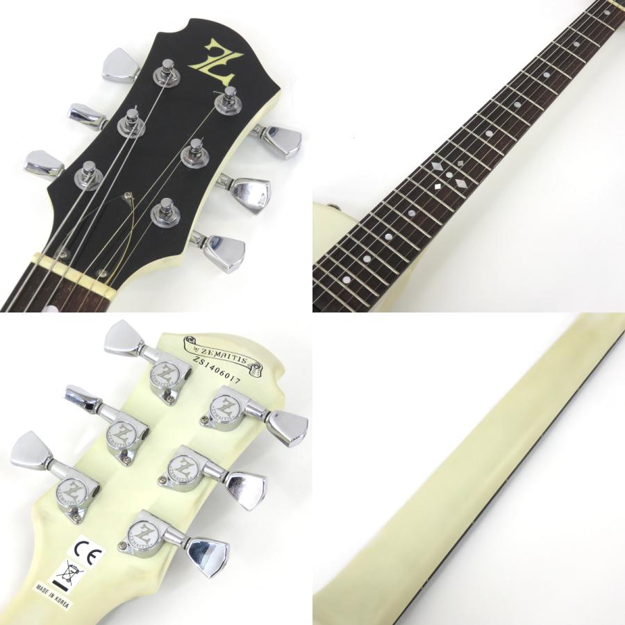 Zemaitis ゼマイティス Z22 White Wood レスポール エレキギター ※中古