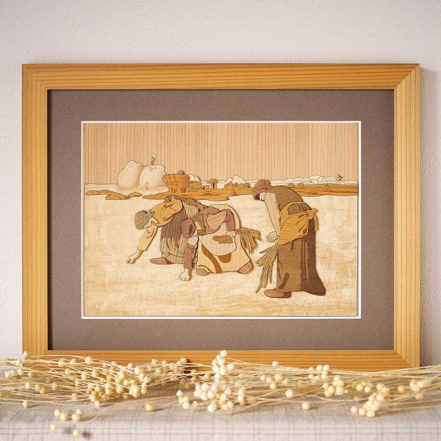 天然杉の額縁（太子判・木はり絵ハードレベル用・アクリルカバー