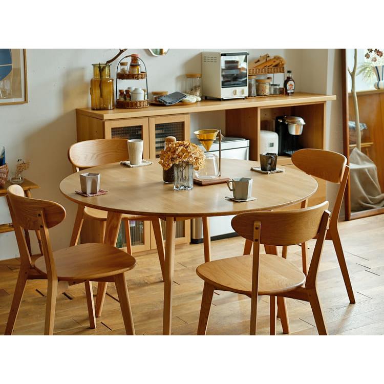 円形ダイニングテーブル RIVER（リバー）直径120cmタイプ ダイニング