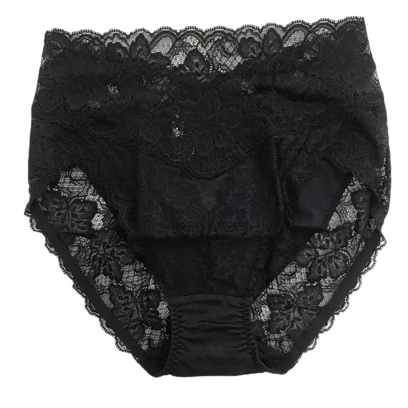 ファンタジー レーシーショーツ S M L LL 8色選べる ブラック/ブルー