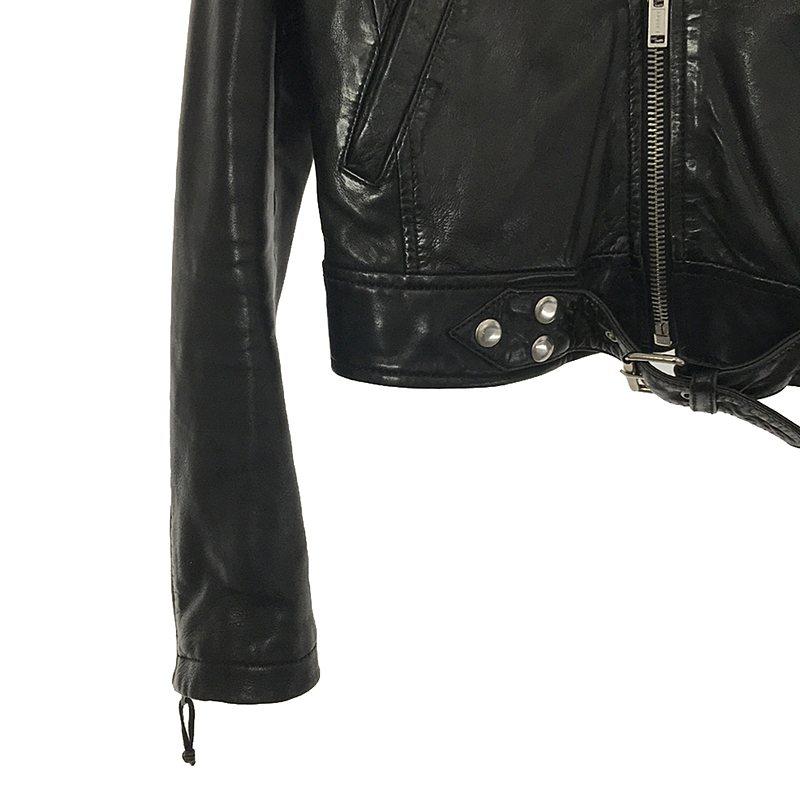 BLK DNM（ブラックデニム） | 裏キルティング レザー ライダース