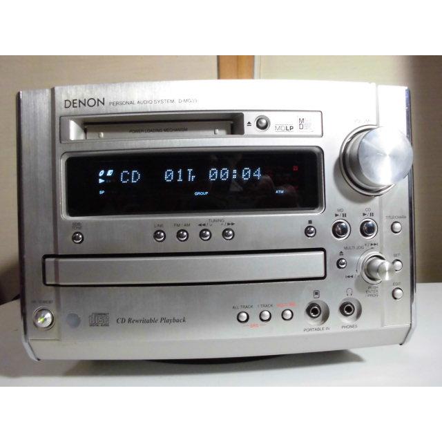 DENON（デノン） DENON D-MG33 〓 07年製デノン『FR-GX対抗』CD,MD
