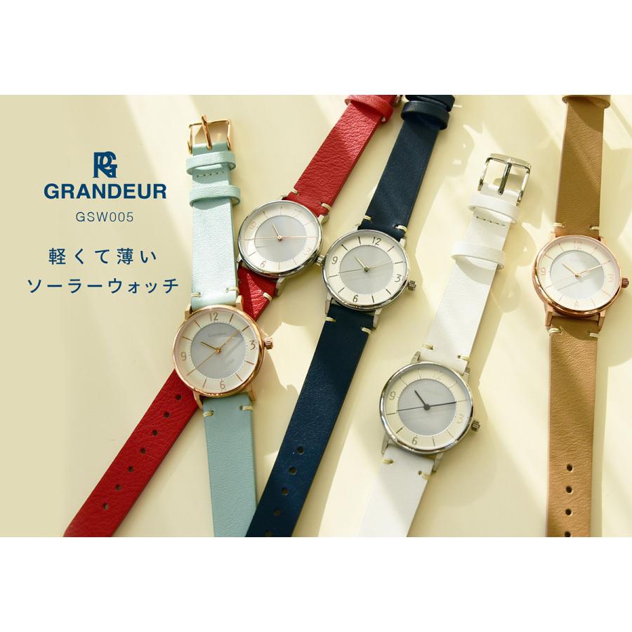 GRAN DEUR（グランドール） 腕時計 レディース ソーラーウォッチ