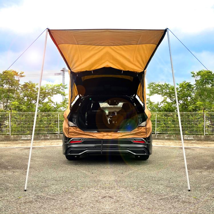 テント ハッチバック車用 リアゲートテント オーニングテント タープ