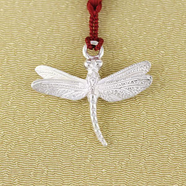 根付（銀製）蜻蛉・とんぼ・トンボ 大 : 京都工芸舎 Yahoo!店 - 通販