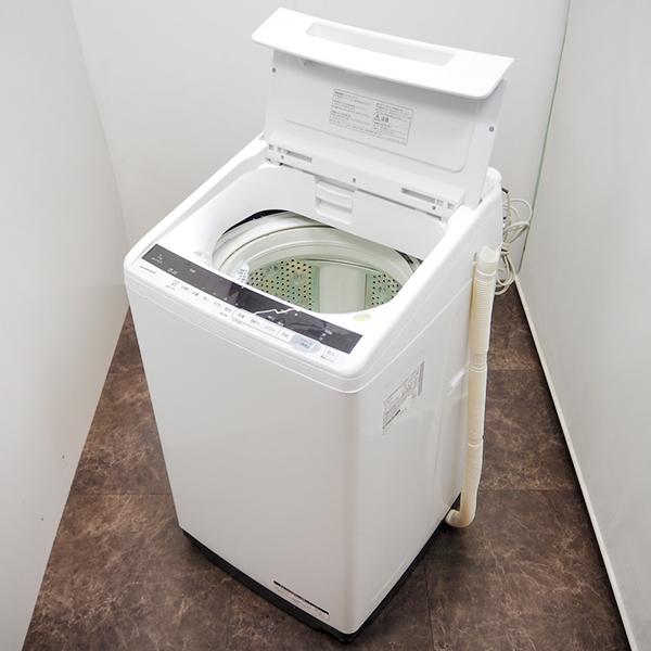 日立（HITACHI） 中古 洗濯機 2〜3人分 7.0kg ステンレス槽 エア