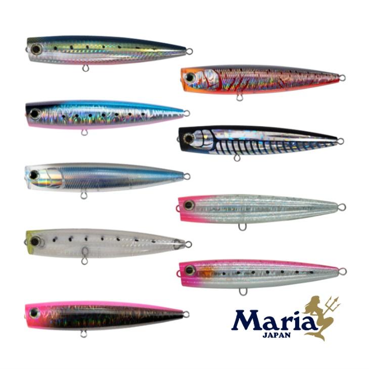 Maria マリア ポップクイーン F 130 37g フローティング ポッパー 青物