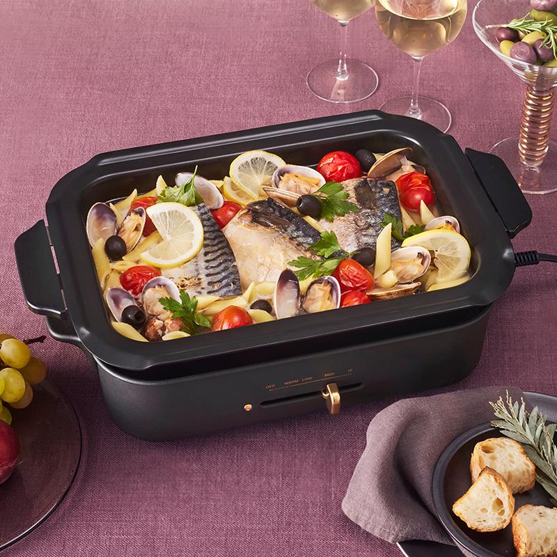 BRUNO（ブルーノ） コンパクトホットプレート用 セラミックコート鍋