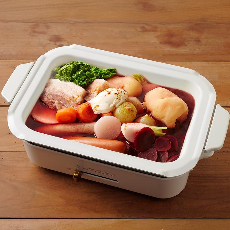 BRUNO（ブルーノ） 深鍋セット ホットプレート コンパクトホット