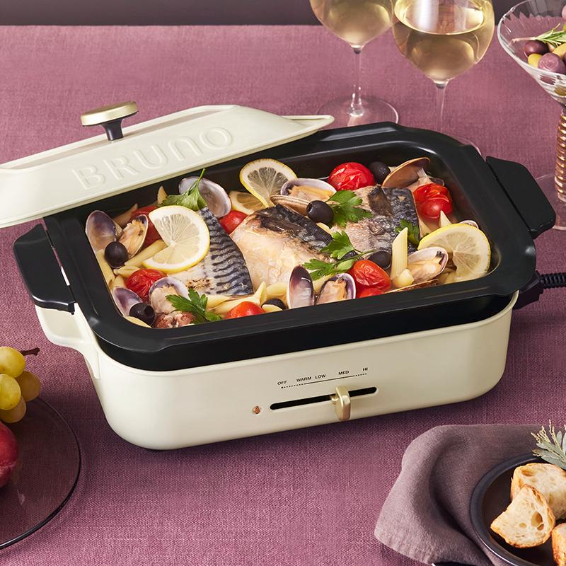 BRUNO（ブルーノ） 深鍋セット ホットプレート コンパクトホット