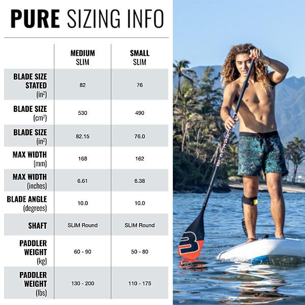 BLACK PROJECT SUP用パドル PURE 2ピース調整式 35％ Reflex UD Carbon