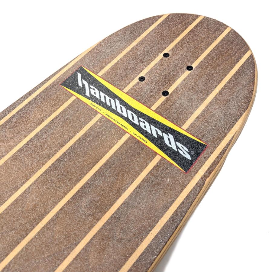 中古 HAMBOARDS スケートボード Logger 152cm ロングスケートボード
