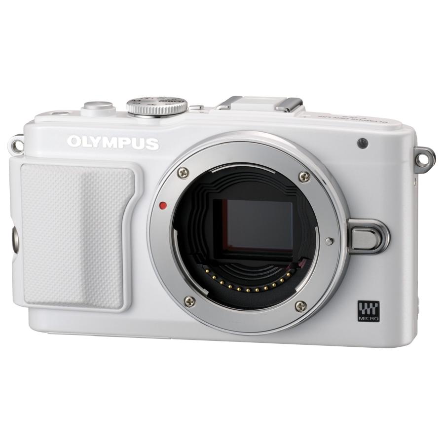 OLYMPUS ミラーレス一眼 PEN Lite E-PL6 ボディ ホワイト BODY WHT