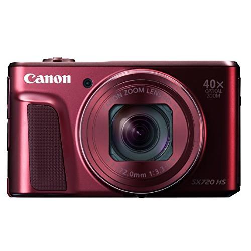 Canon デジタルカメラ PowerShot SX720 HS レッド 光学40倍ズーム