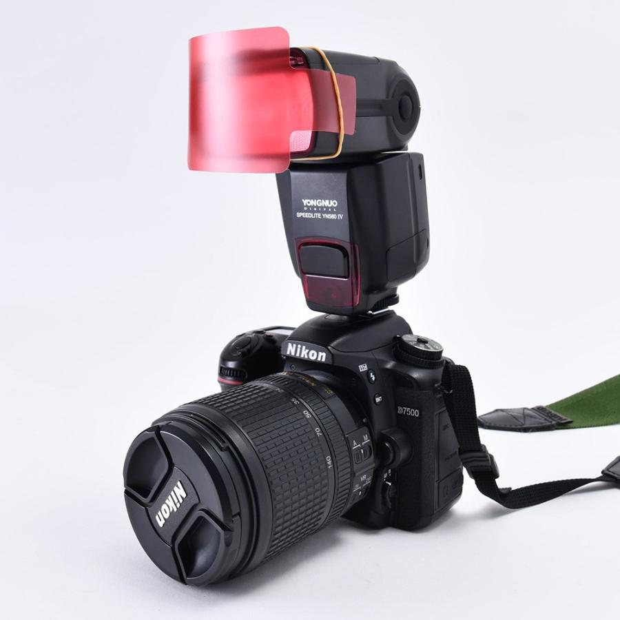 カラーフィルター フラッシュ ストロボ用 20枚入り ディフューザー