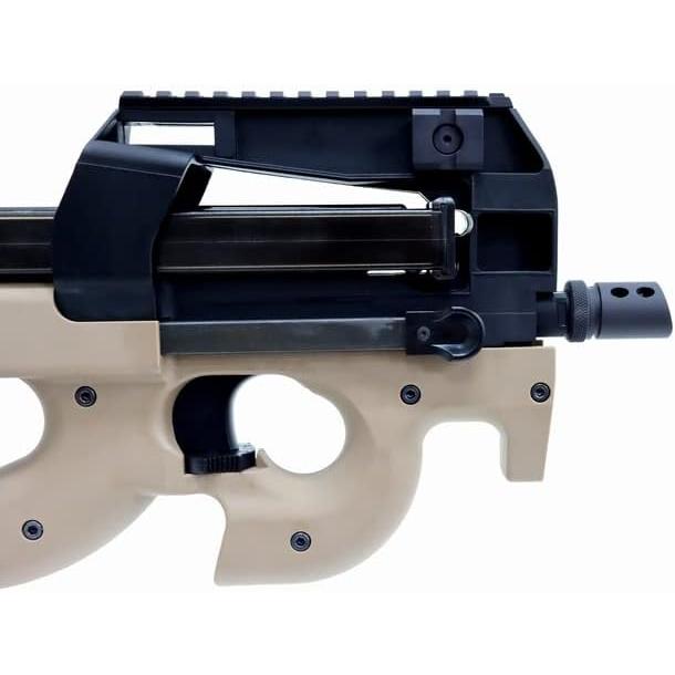 WE-TECH P90 リアル刻印 ガスブローバック ガスガン TAN