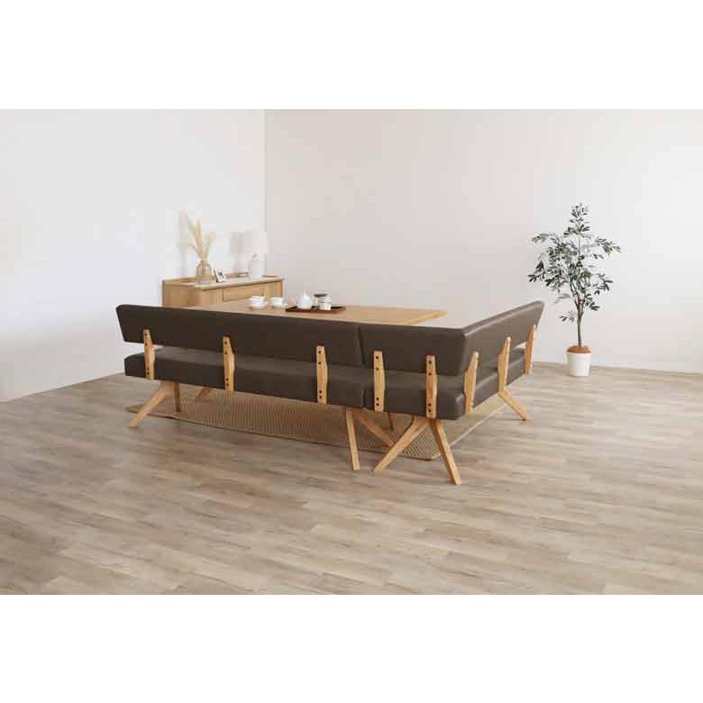 シギヤマ家具 LD セット ダイニングセット 180cm 4点セット レブル