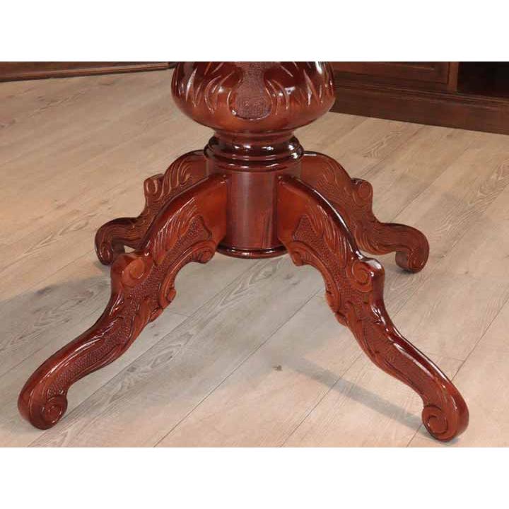 イタリア ダイニングテーブル 100cm幅 4人用 象嵌 ブーケ アッティカ