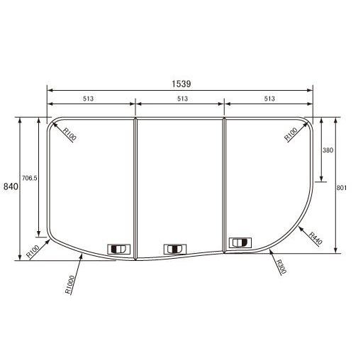 Panasonic（パナソニック） お風呂のふた （松下電工 ナショナル