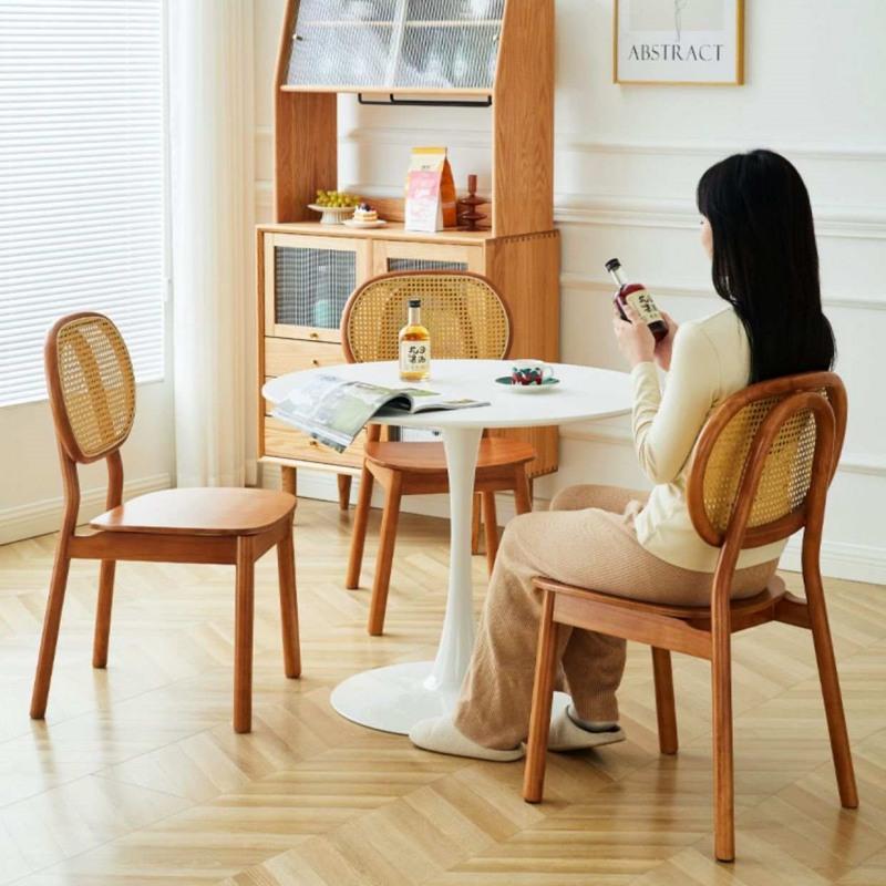 5年保証】【要組立品】ダイニングチェア 1脚 ラタンチェア 椅子 チェア