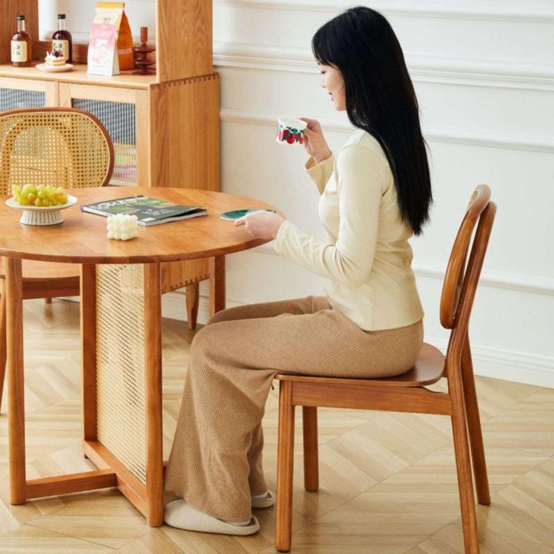 5年保証】【要組立品】ダイニングチェア 1脚 ラタンチェア 椅子 チェア