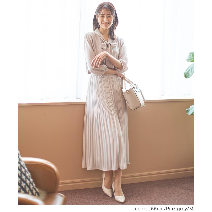 Honeys（ハニーズ） トップス ブラウス リボン ボウタイリボン 大きい