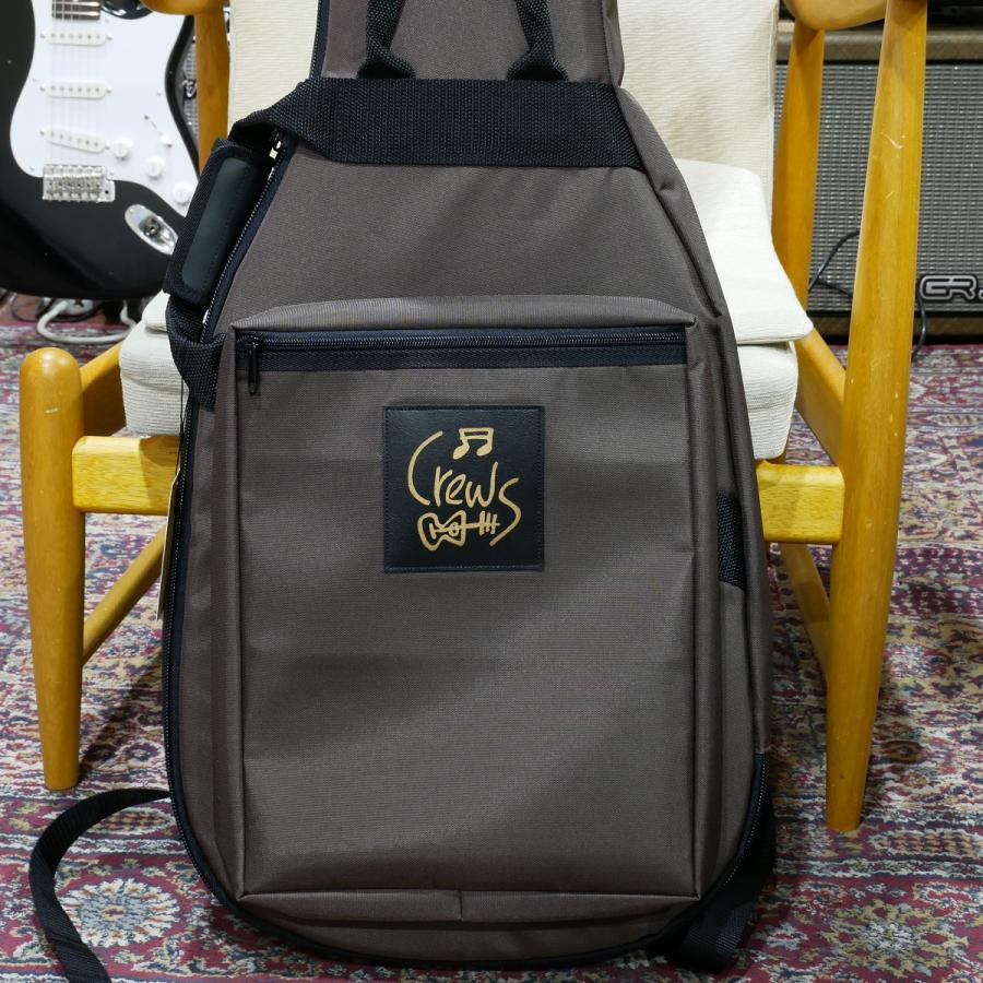 NAZCA / LP用 (ネックサポート付) ダークブラウン Crews ロゴ入り