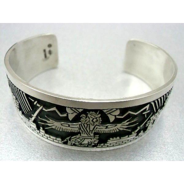 ホピ バングル Eddison Wadsworth イーグルダンサー : ホピ屋 - 通販