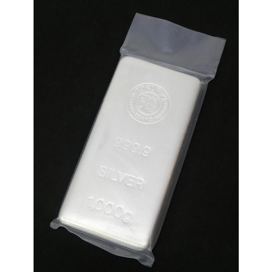 徳力本店 純銀インゴット [桐箱付] シルバー/SV999.9 1000g(1kg