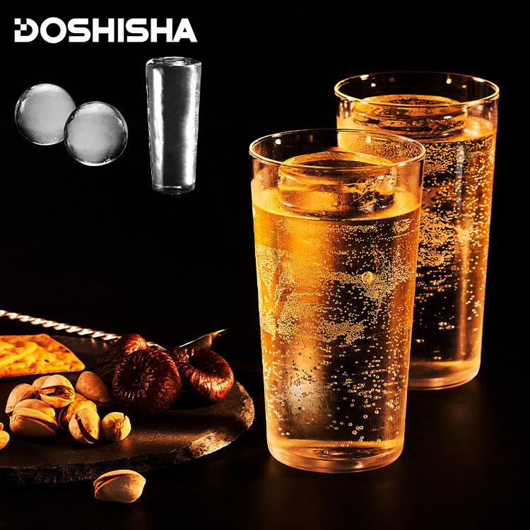 DOSHISHA（ドウシシャ） 丸い氷 製氷機 まる型 ハイボール氷 透明氷 お