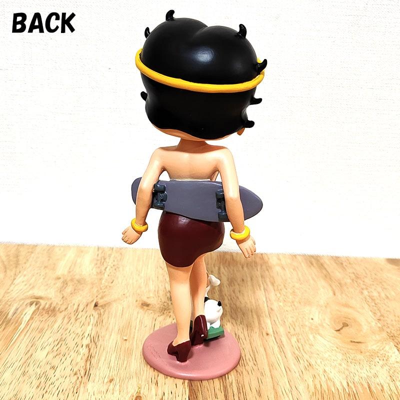 フィギュア ベティ・ブープ 可愛い 首振り人形 スケートボード