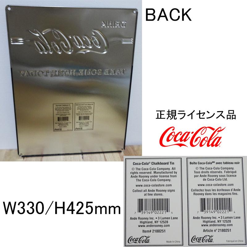 Coca Cola（コカコーラ） ブリキ看板 チョークボード COKE CHALKBOARD