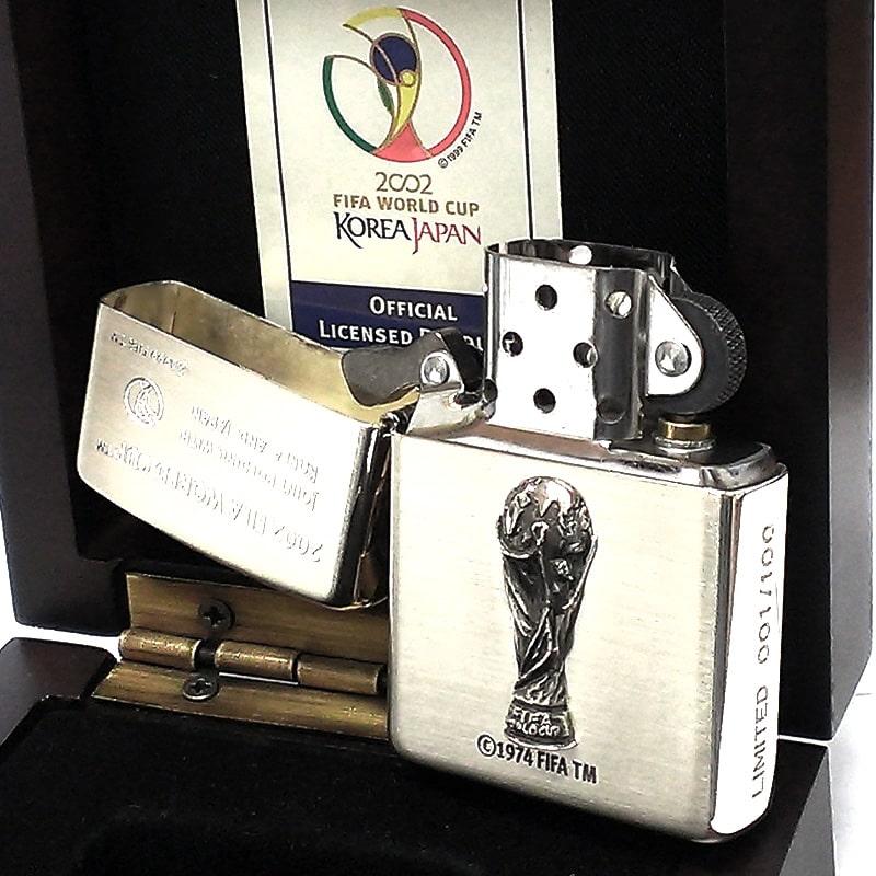 ZIPPO（ジッポー） レア シリアルNo.001 一点物 FIFA 2002 ワールド
