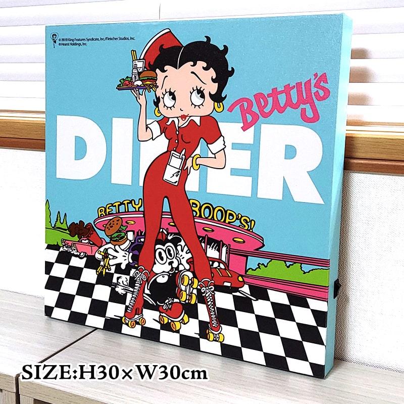 BETTY BOOP（ベティ ブープ） LEDライト インテリア 可愛い キャンバス
