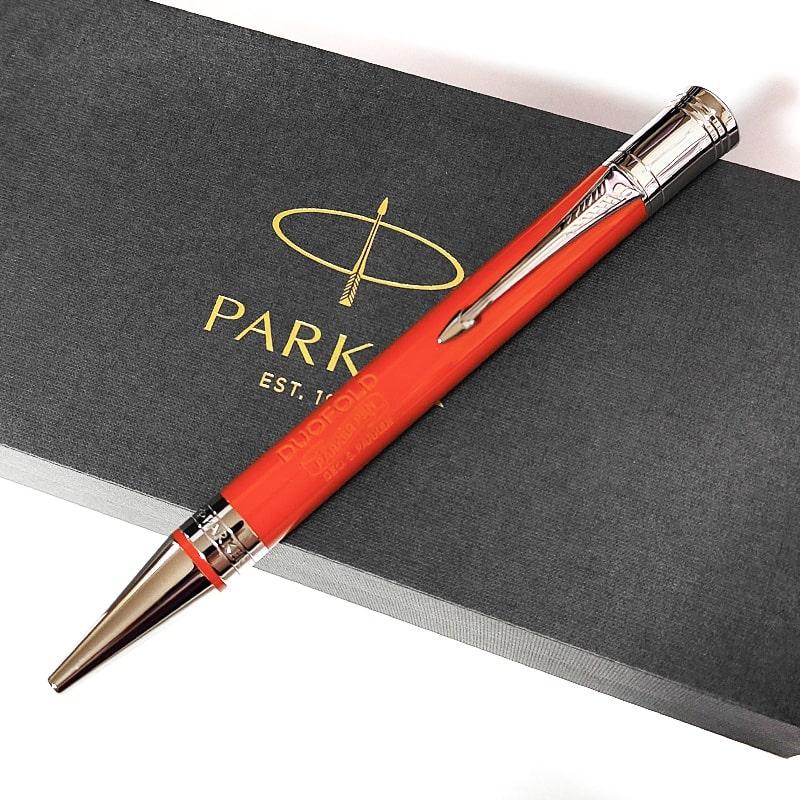 デュオフォールド パーカー ボールペン クラシック ビッグレッドCT