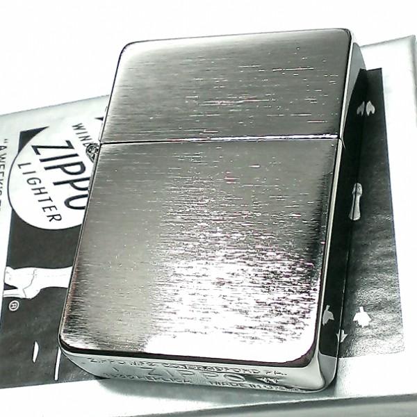 レプリカ ZIPPO ライター ジッポ 1935 復刻レプリカ シルバーサテン