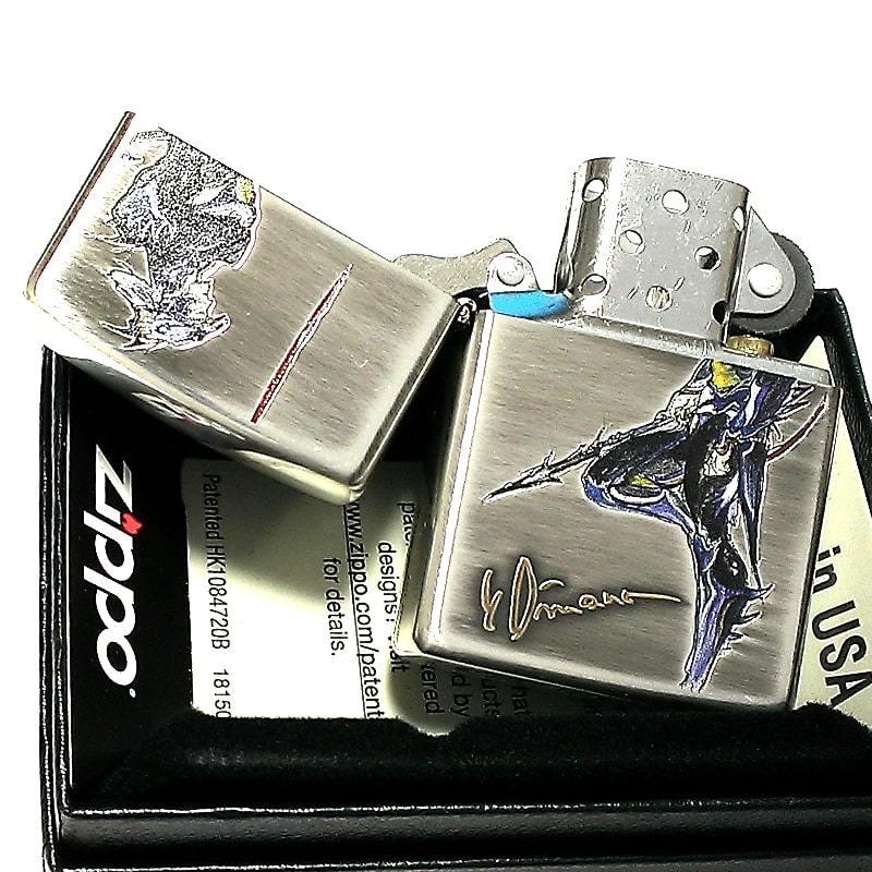 ZIPPO（ジッポー） 天野喜孝 ジッポ ライター アンティーク 銀いぶし