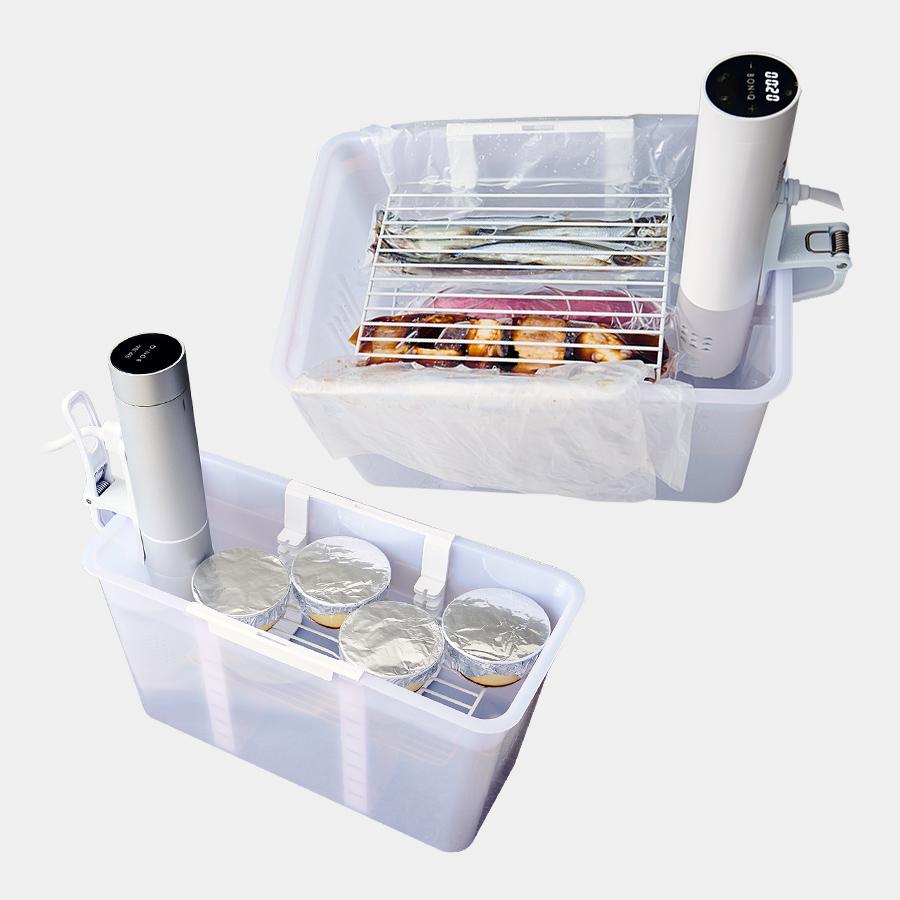 BONIQ（ボニーク） 低温調理 バルクアップコンテナ フルセット 公式 7L