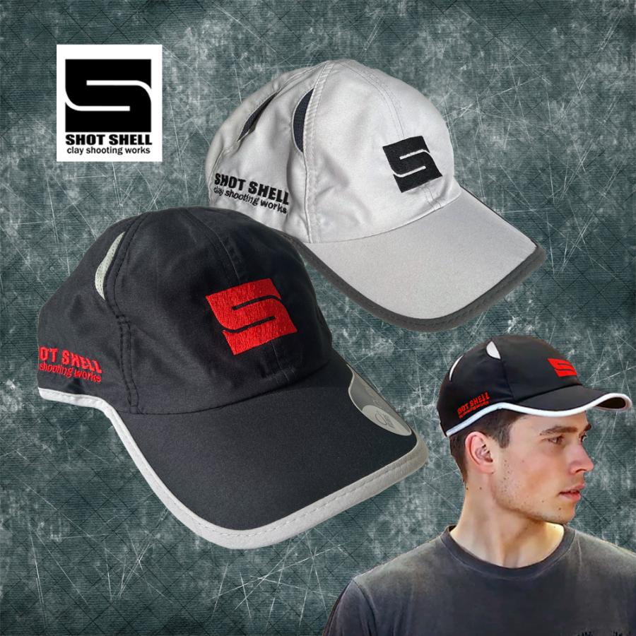 Shot Shell スポーツキャップ オシャレ 帽子 クレー射撃 ランニング