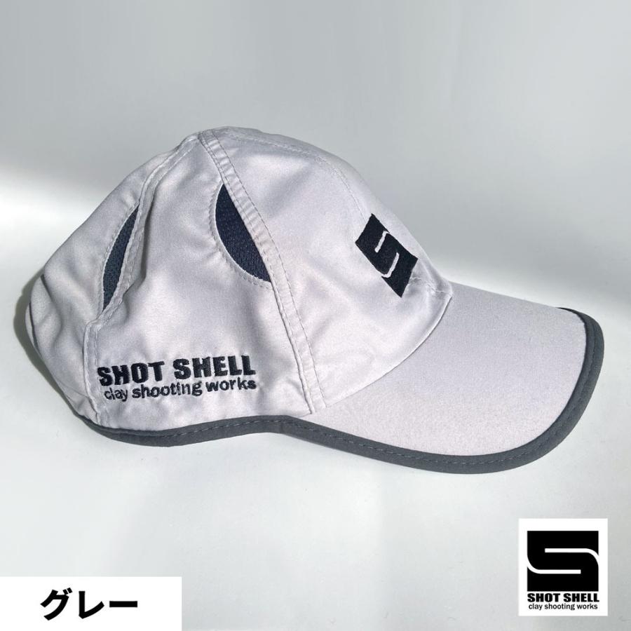 Shot Shell スポーツキャップ オシャレ 帽子 クレー射撃 ランニング