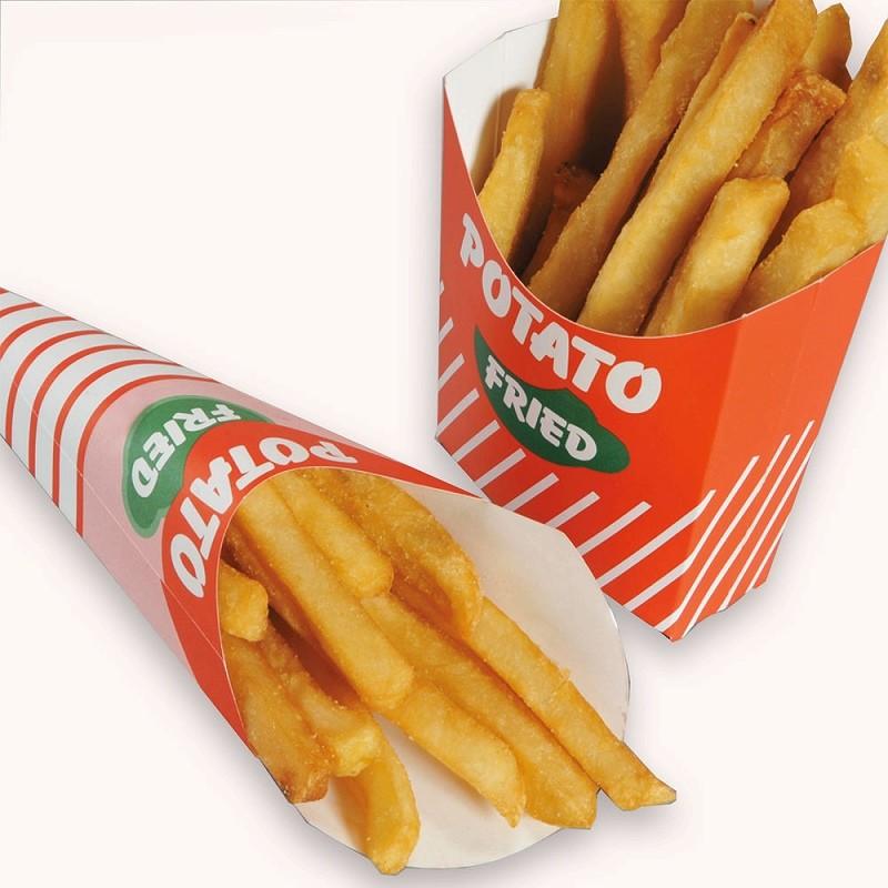 シモジマ （フライドポテト）H-8-4 三角ポテト L/100枚入（K05